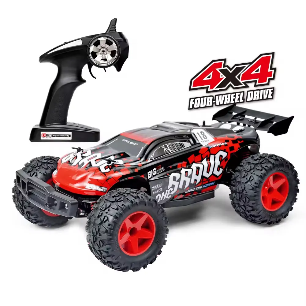 remote control scale model off road truck toys 50km/h high speed racing 1/10 professional drift rc car for kids