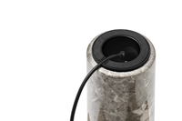 Lampe de table à commande tactile en marbre et acrylique en forme de champignon avec lumière chaude 3000K, garantie de 2 ans - Gris 1,3 kg