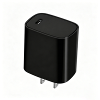 Cargador Rápido Universal de 30W para Teléfono con Puerto Tipo-C, Enchufe Estadounidense, Protección Contra Cortocircuitos para Teléfonos Móviles