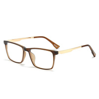 Lunettes d'ordinateur TR90 prêtes à être expédiées en 2026, noires, rectangulaires, bon marché, anti-lumière bleue pour hommes