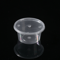 Gobelets à sauce jetables portables en plastique PP de 5 oz avec couvercles sécurisés pour pique-niques, barbecues et événements en plein air – Vente en gros – Meilleure vente