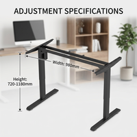 Cadre de table moderne AOR en acier laminé à froid avec trois niveaux de mémoire et réglage libre – Vente en gros usine