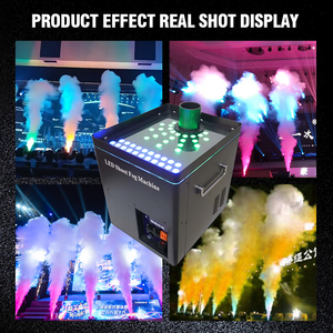 MAYAFX Fog Jet Machine 3500W DMX Remote <strong>Control</strong> RGB LED CO2 JET Model Vertical Smoke Stage Shows Music - Product Image 4