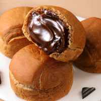 Pain fourré au chocolat Halal en gros, Nouveauté, Vente chaude, Pain fourré en gros
