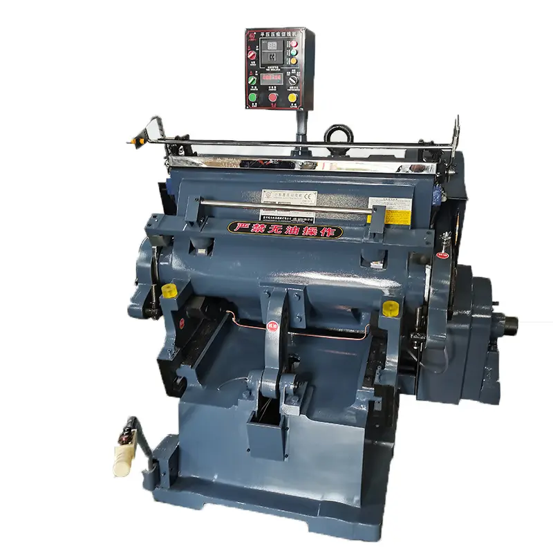 [JT-ML750]CE-Zertifikat Handbuch Papiermatrize-Schneide- und Kreismaschine Stempelpressmaschine Papier für Karton