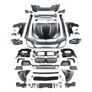 Yaoen PP plastik Bodykit ön tampon arka tampon BMW 5 serisi F10 2011-2017 yükseltme yeni M5 araba takma