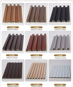 Panel <span class=keywords><strong>de</strong></span> Pared WPC 3D Impermeable con Ranuras, Revestimiento Acústico <span class=keywords><strong>de</strong></span> Chapa <span class=keywords><strong>de</strong></span> <span class=keywords><strong>Madera</strong></span>, Tablero Decorativo Interior para Hoteles, Fondo <span class=keywords><strong>de</strong></span> TV y Hogar - Product Image 6