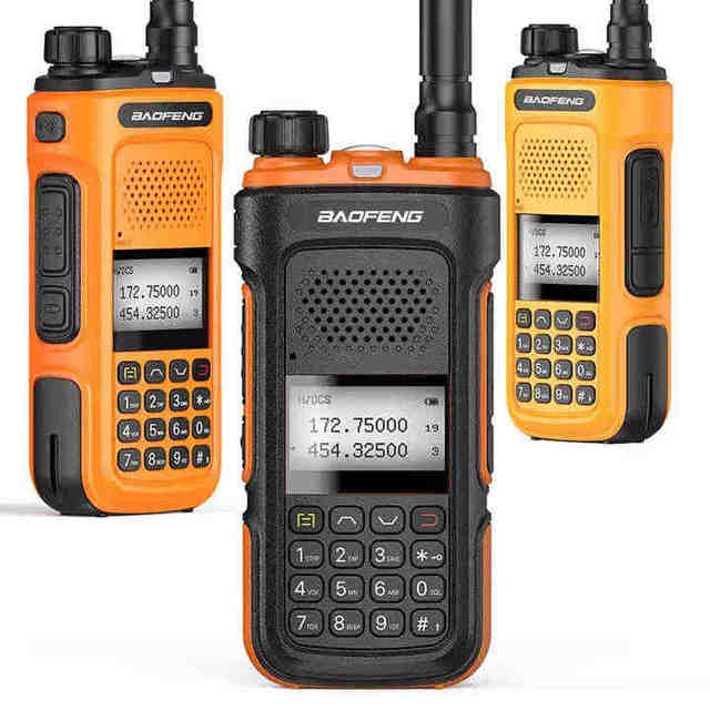 BAOFENG UV-10 Dual Band Uhf Vhf Ham Radio Frequency 136-174MHz 400-520MHz Portable Transceiver Type-C Charger Radio
