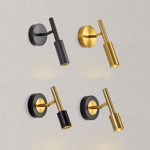 Lampes murales de lecture d'intérieur LED minimalistes modernes Lampes murales en aluminium Hôtel Chevet Rotatif Décoration de la maison Applique Lustre - Product Image 5