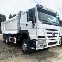 Camion benne basculante Sinotruk HOWO 6x4, capacité 30-40 m³, 12/10 roues