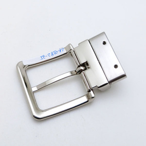 Fibbia per Cintura Personalizzata in Lega di Zinco da 35mm, Reversibile e Girevole, Doppio Lato, Resistente, per Cinture in Pelle da Uomo, Fibbia Metallica alla Moda - Product Image 3