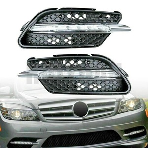 Mercedes-Benz W204 Fog Light Bezels Daytime Running Lights ABS Trim Cover A2048852874 - Product Image 1