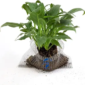 <span class=keywords><strong>Hestia</strong></span> intrecciata argento in acciaio inossidabile coperture da giardino durevoli protezioni portatili rete copertura vegetale in maglia metallica tasca per giardini - Product Image 1