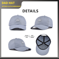 Gorra de Béisbol Personalizada de Alta Calidad con Bordado de Logotipo, Estilo Vintage Desgastado, Gorras de Papá