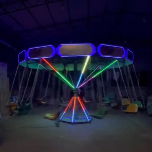 Hot Bán Xách Tay Đu Cá Ghế Ngoài Trời Vui Chơi Giải Trí Công Viên Đi Xe 12 Ghế Âm Nhạc <span class=keywords><strong>Carousel</strong></span> Cho Trẻ Em - Product Image 2