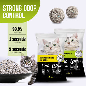 Ninhada de gato bentonita sem poeira premium-aglomeração forte e limpeza fácil - Product Image 4