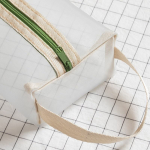 <span class=keywords><strong>Astuccio</strong></span> in Tulle a maglia creativo con Logo personalizzabile, trasparente e compatto. Può essere utilizzato come borsa di cancelleria per bambini - Product Image 2