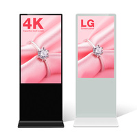 Pantalla Táctil Digital de Señalización de 43, 55 y 65 Pulgadas, Kiosco Publicitario 4K para Hoteles y Centros Comerciales
