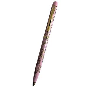 Customizable Slim Ballpoint Logo <b>Pen</b> Laser <b>Gold</b> 1.0mm Writing Metal Black/Blue Ink for Hotel Room Supplies Promotion - Product Image 2