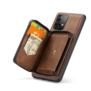 Funda con Diseño de Cremallera para Samsung Galaxy A12 A32 A42, Funda Trasera Magnética para Samsung Galaxy <span class=keywords><strong>A52</strong></span> A72 A51 <span class=keywords><strong>A71</strong></span> - Product Image 3