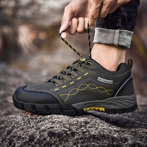 รองเท้าเดินป่ากันลื่นสำหรับผู้ชาย ไซส์ 39-47 ขายส่งและรับผลิตแบบ OEM - Product Image 6