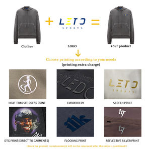 Felpa con cappuccio senza fili di alta qualità in cotone spesso Poly felpa con cappuccio senza stringhe da uomo con bottone a scatto e cappuccio - Product Image 6