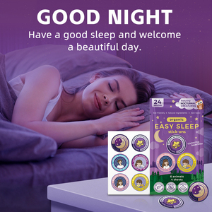 Parches Orgánicos para Dormir con Aceite Esencial de Lavanda Calmante, Adhesivos, Ayuda para Dormir para Niños, Ingredientes Naturales, No Tóxicos, Sin Fármacos, 24 Parches - Product Image 3