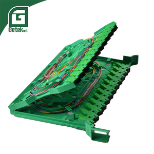Panneau de brassage fibre optique GETEKnet personnalisable GPON/EPON 12-96 cœurs 19" pour montage en rack 6U avec connecteurs SC/<span class=keywords><strong>LC</strong></span>/APC ODF - Product Image 2