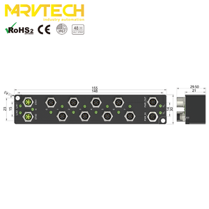 Bị cô lập DC DC chuyển đổi 1P AC sáng Surge Protector đầu ra mô-đun <span class=keywords><strong>Analog</strong></span> MT67MC-EC-DIO8N-M8-0.5A - Product Image 5