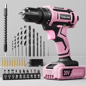 ชุดแบตเตอรี่ลิเธียมไอออนและสว่านสีคงที่ - Product Image 1