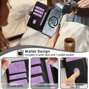 Sac à bandoulière pour femme grande capacité avec miroir, chaîne en métal, antichoc, motif lychee, étui pour téléphone portable en cuir PU - Product Image 5