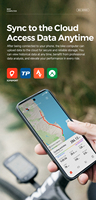 Compteur de vitesse sans fil ANT+ pour vélo BSC200S, navigation GPS, notification de route, odomètre