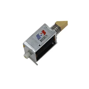 Customization DC BS-1039 pull and push open frame linear solenoid lock for cabinet