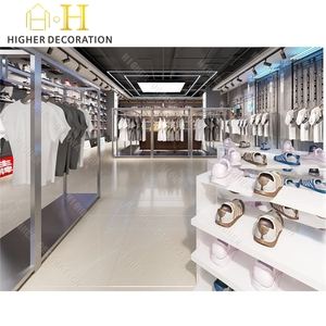 Heavy Duty Rolling <strong>Clothing</strong> Rack <strong>for</strong> Boutique Commercial Use With <strong>Rail</strong> Design <strong>for</strong> Maximum Garment Storage and Easy Mobility - Product Image 5