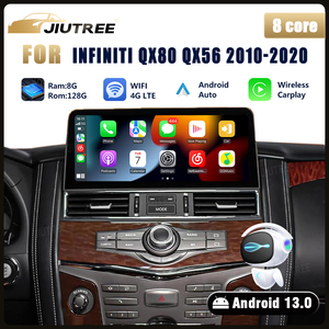 เครื่องเล่นมัลติมีเดียในรถยนต์ Android 14 พร้อมวิทยุ CarPlay ระบบนำทาง GPS 4G WiFi สำหรับรถยนต์ Nissan Patrol Armada Y62 Infiniti QX80 ปี 2011-2022 - Product Image 3