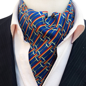 Corbata Formal de Cachemira Vintage para Hombre, Ropa PARA EL Cuello con Estampado de Poliéster - Product Image 2