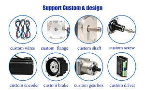Комплект шагового двигателя Nema 42, 25 нм сервопривод с замкнутым контуром, 110 мм, 2 фазы, для 3D-принтера, Moto Cnc, 3-фазный цифровой драйвер, 3 фазы - Product Image 6