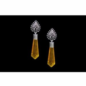 Boucles d'oreilles pendantes en argent oxydé, bijoux bohèmes faits à la main, cadeau pour elle - Product Image 1