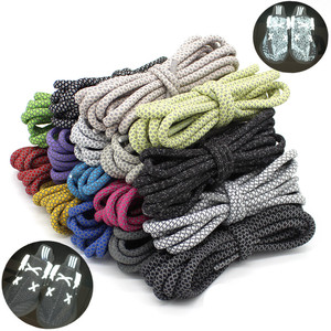 Yrunfeety-cordones reflectantes redondos para zapatos, 3M, cuerda reflectante de seguridad para zapatillas 350 V2 - Product Image 6
