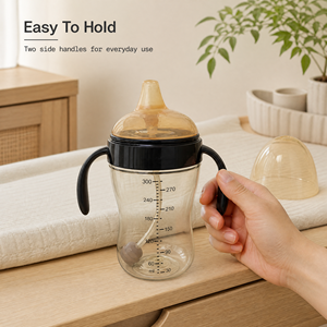 Biberon Yaya PPSU 300ml Anti-colique à Débit Variable avec Tétine en Silicone Sans BPA 0-12 Mois avec Poignée - Product Image 4