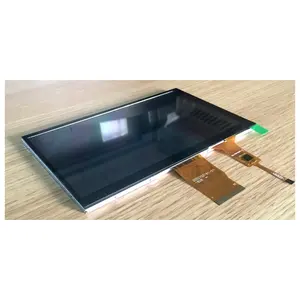 بالسعة شاشة تعمل باللمس مقاوم 800x480 7 "TFT LCD 7 بوصة لوحة 800*480 1024*600 50 دبوس 7 بوصة شاشة الكريستال السائل مع CTP RTP