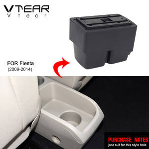 Boîte de rangement intérieure de Console <span class=keywords><strong>centrale</strong></span> d'accoudoir, organisateur de conteneur, accessoires de décoration de style de voiture pour Ford <span class=keywords><strong>Fiesta</strong></span> Mk7 <span class=keywords><strong>St</strong></span> - Product Image 4