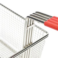 Panier à frire en maille pour cuisine avec poignée, panier à frites, panier à frire en acier inoxydable 201