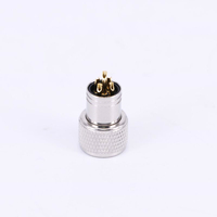 Connecteur femelle M12 à 5 broches, codage A, étanche IP67, borne à vis câblable sur site pour capteurs et automatisation
