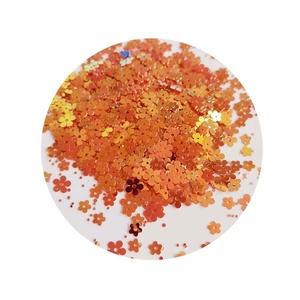 Paillettes Olografiche a Forma di Fiore 5mm 7mm in PVC, Glitter Sfuso per Nail Art, Manicure, Cucito, Decorazioni Matrimoniali e Coriandoli - Product Image 3