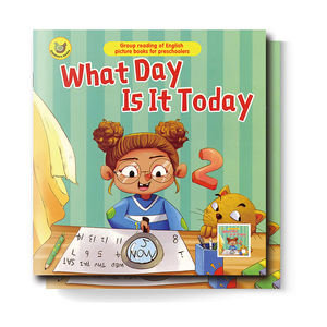 Livre d'images en anglais pour enfants : Les <span class=keywords><strong>jours</strong></span> <span class=keywords><strong>de</strong></span> <span class=keywords><strong>la</strong></span> <span class=keywords><strong>semaine</strong></span> – Histoires éducatives sur le jour actuel et <span class=keywords><strong>la</strong></span> routine quotidienne pour les enfants d'âge préscolaire - Product Image 1