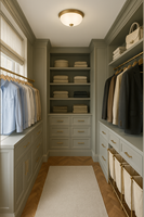 Armoire de style Shaker pour la maison, placard sur mesure, dressing pour chambre à coucher