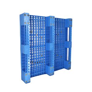 Paletas de plástico no madera de una cara de entrada de 4 vías resistentes HUADING para almacenamiento - Product Image 2