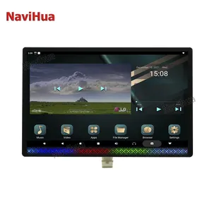 NAVIHUA 11.6 inç 4k ekran akıllı Tv araba kafalık Android monitör araba radyo Android kafalık araç Dvd oynatıcı oyuncu kafalık ekran