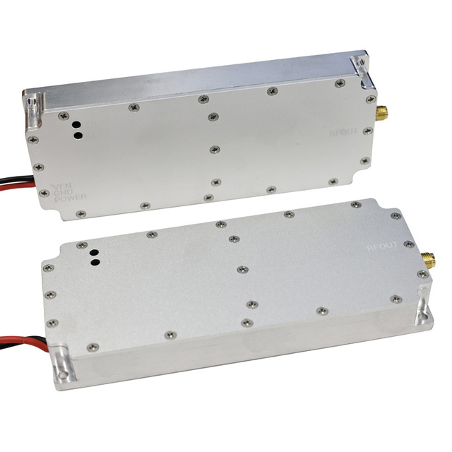 6500-6700/6700-6900/6900-7100MHz 50W GAN Module Portable FPV RF Power Amplifier SMA Connector 24-28V for Anti-Drone Systems